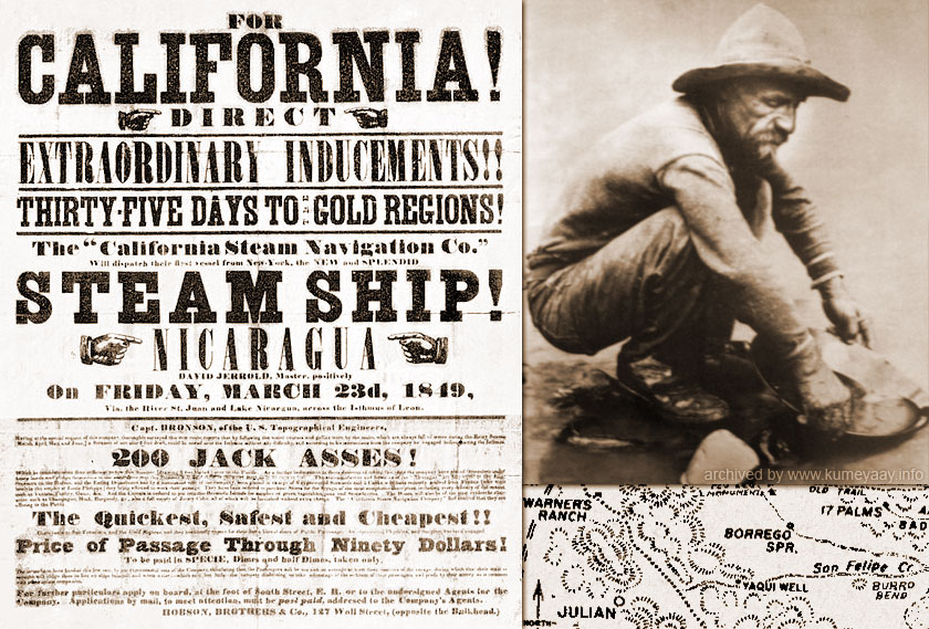 HISTORICAL CALIFORNIA INDIAN GOLD PICTURES...