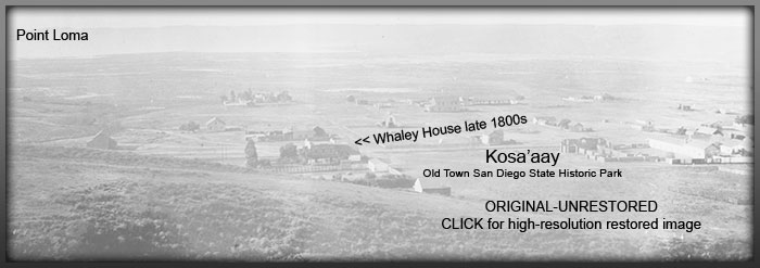 LATE 1800s SAN DIEGO Kosa'aay Kumeyaay Village Area