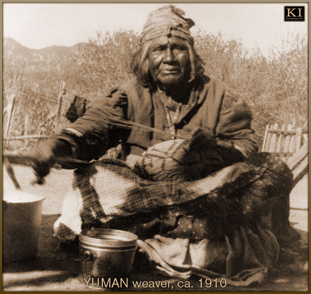 HISTORIC YUMAN BASKET MAKER PICTURE