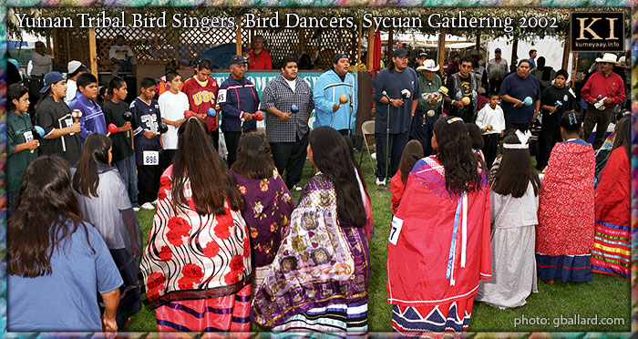 TRADITIONAL NATIVE AMERICAN MUSICIANS PERFORMING AT SOUTHERN CALIFORNIA CULTURAL CEREMONY